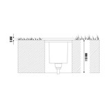 thumbnail of LED Bodenleuchte Edelstahl Eckig mit LED Leuchtmittel mit 6W LED Warmweiß
