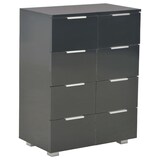 thumbnail of vidaXL Sideboard Hochglanz-Schwarz 60x35x80 cm Holzwerkstoff