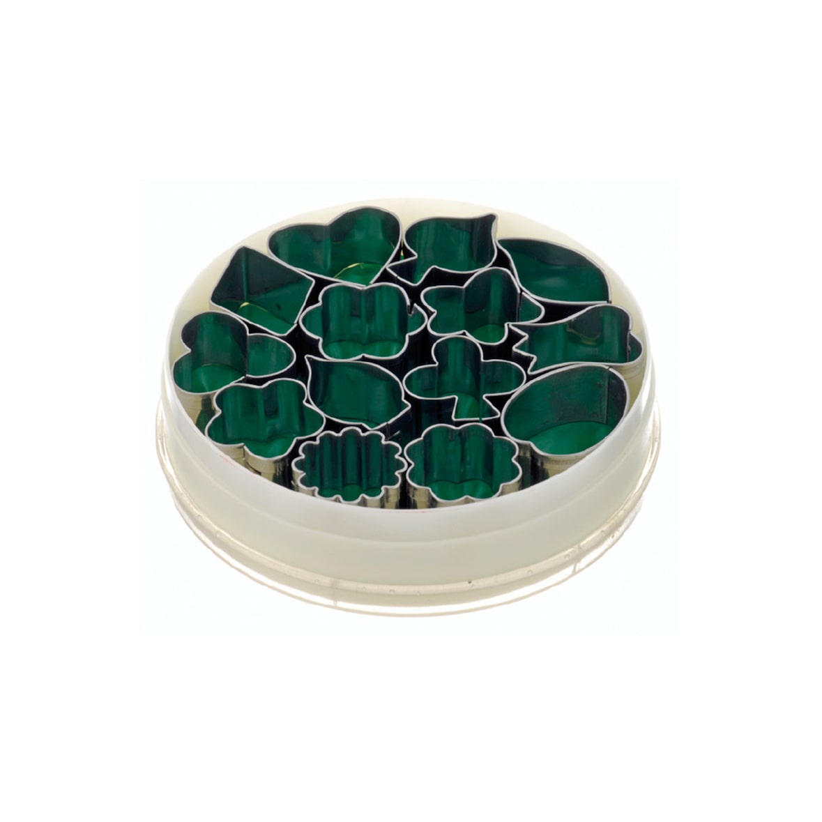 Schneider - Dekor Ausstecher im Satz "Gemischte Formen", 14-tlg., Höhe: 20 mm, Edelstahl