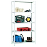 thumbnail of SimonRack Scaffali Metallo Garage 1800x800x400 mm, 5 Ripiani in Acciaio, Portata, 75 kg per Ripiano, Bianco – Advantage