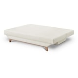 thumbnail of Banquette convertible 3 places TEIJO - Tissu bouclette beige - Coffre de rangement - L187 x P91x H82 cm AUCUNE