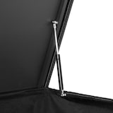 thumbnail of tectake Auflagenbox Oslo Aluminiumgestell stabil mit Gasdruckfedern schwarz 145x82,5x79,5cm wetterfest