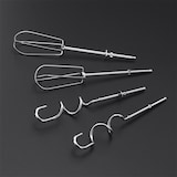 thumbnail of RUSSELL HOBBS, sbattitore elettrico, 211mm x 96mm x 164mm, 2 fruste e 2 ganci da impasto, colore rosso