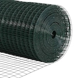 thumbnail of vidaXL Zaunpfosten Grün 10 x 0,4 m (19 x 19 mm Netz) Stahl und PVC