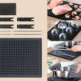 thumbnail of KITCHBO Starter Set - Silikon-Backmatte inkl. 2 Spieße + 4 Steine + 1 Schwamm