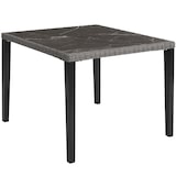 thumbnail of tectake Table en rotin Tarent 93,5 x 93,5 x 75 cm - gris - 404802