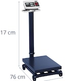 thumbnail of Steinberg Systems - Platformweegschaal - 600 kg / 0,1 kg - 40 x 30 cm - verplaatsbaar - LCD
