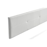 thumbnail of Testiera Imbottita ALMA Similpelle 115x50x5 cm - Grigio chiaro - Moonia