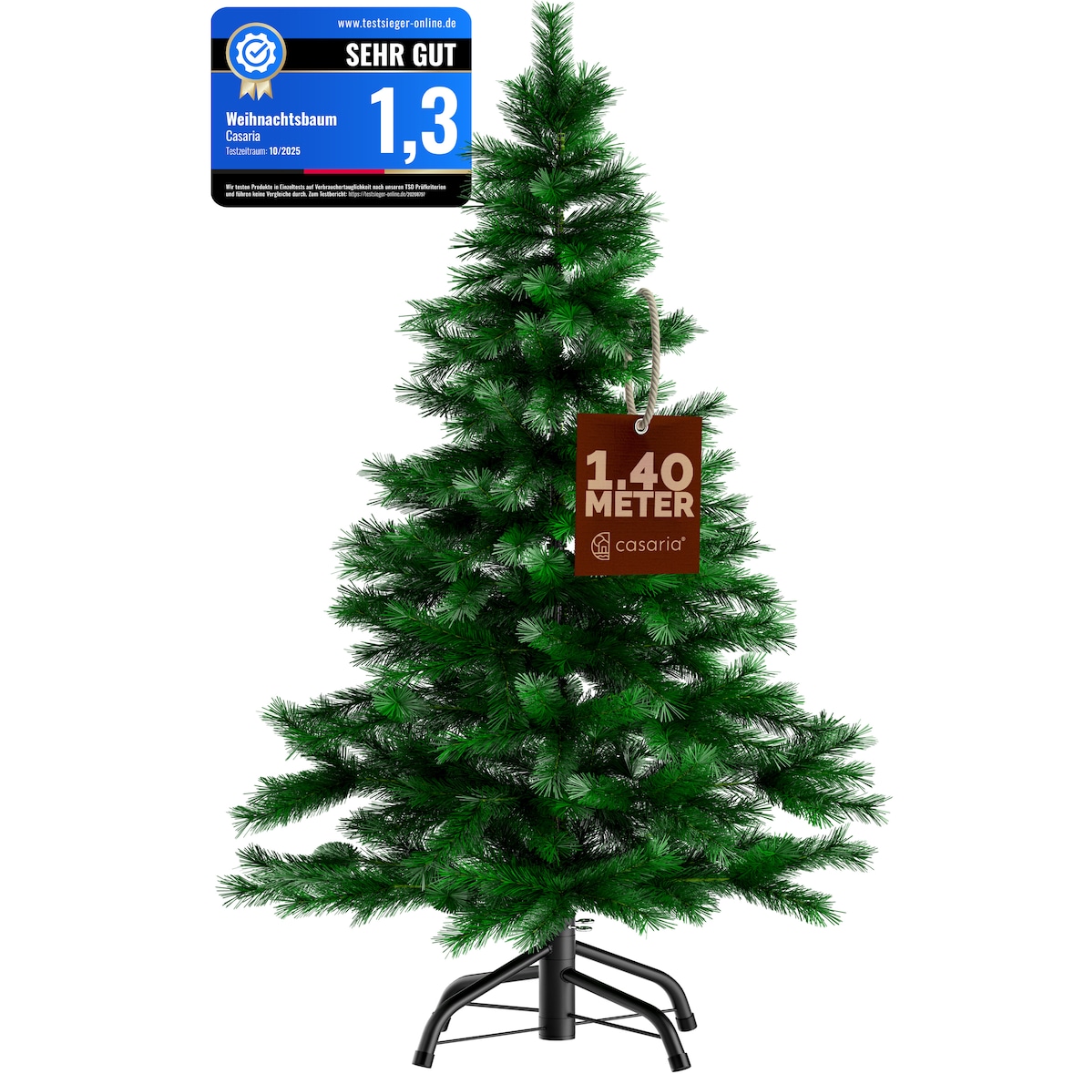 Weihnachtsbaum 140cm Casaria