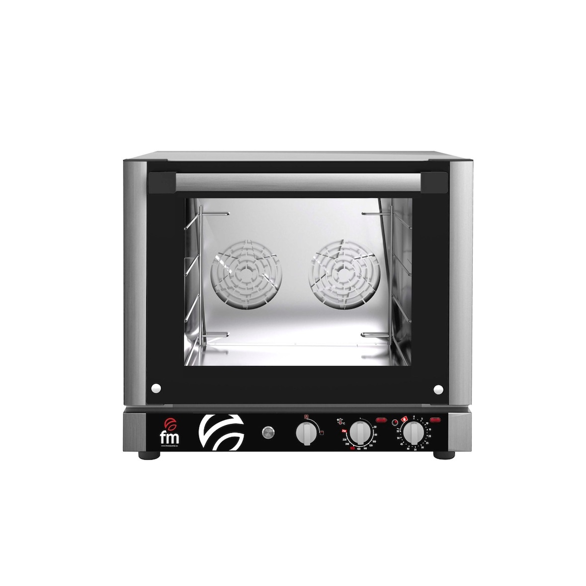Horno Eléctrico de Convección para 4 Bandejas 480x340 Apertura Frontal Grill + Humidificador RX 424 HG