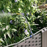 thumbnail of vidaXL Gartenpflanzer Braun 80 x 80 x 142 cm Stahl