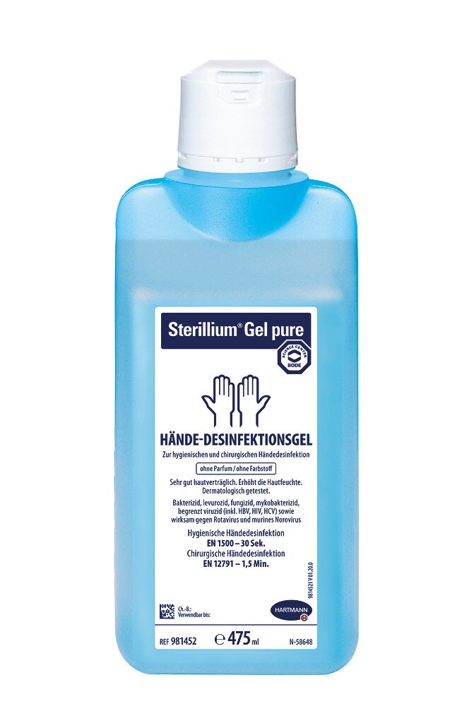 Hartmann Bode Sterillium Gel pure Händedesinfektion 475ml