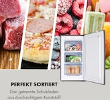 thumbnail of Garfield Eco L Gefrierschrank 64 Liter 80 W 40 dB 3 Schubladen Grau-Metallic