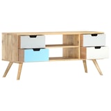 thumbnail of Helloshop26 - Meuble TV multimédia étagère télévision buffet téléviseur salle à manger salon chambre 110 x 35 x 48 cm bois de 02_0025766