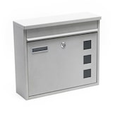 thumbnail of Helloshop26 - Design-Wandbriefkasten silberverzinkter Stahl 16_0000076