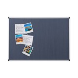 thumbnail of Bi-Office Maya Blauw Viltbord Met Aluminium Omlijsting, 90x60 cm