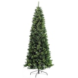 thumbnail of HOMCOM árbol de Navidad artificial de 180 cm árbol navideño con 618 ramas agujas de pino apertura automática y base plegable de acero Ø70x180 cm verde