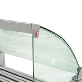 thumbnail of VERTES Gastro Hot Dog Maker de acero inoxidable, eléctrica con 1400W, máquina de perritos calientes con 7 rodillos y 2 zonas de calentamiento