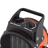 thumbnail of Aquecedor profissional de cerâmica Orbegozo FHR 2040, 2 potências de aquecimento, função de ventilador, corpo metálico, 2000 W