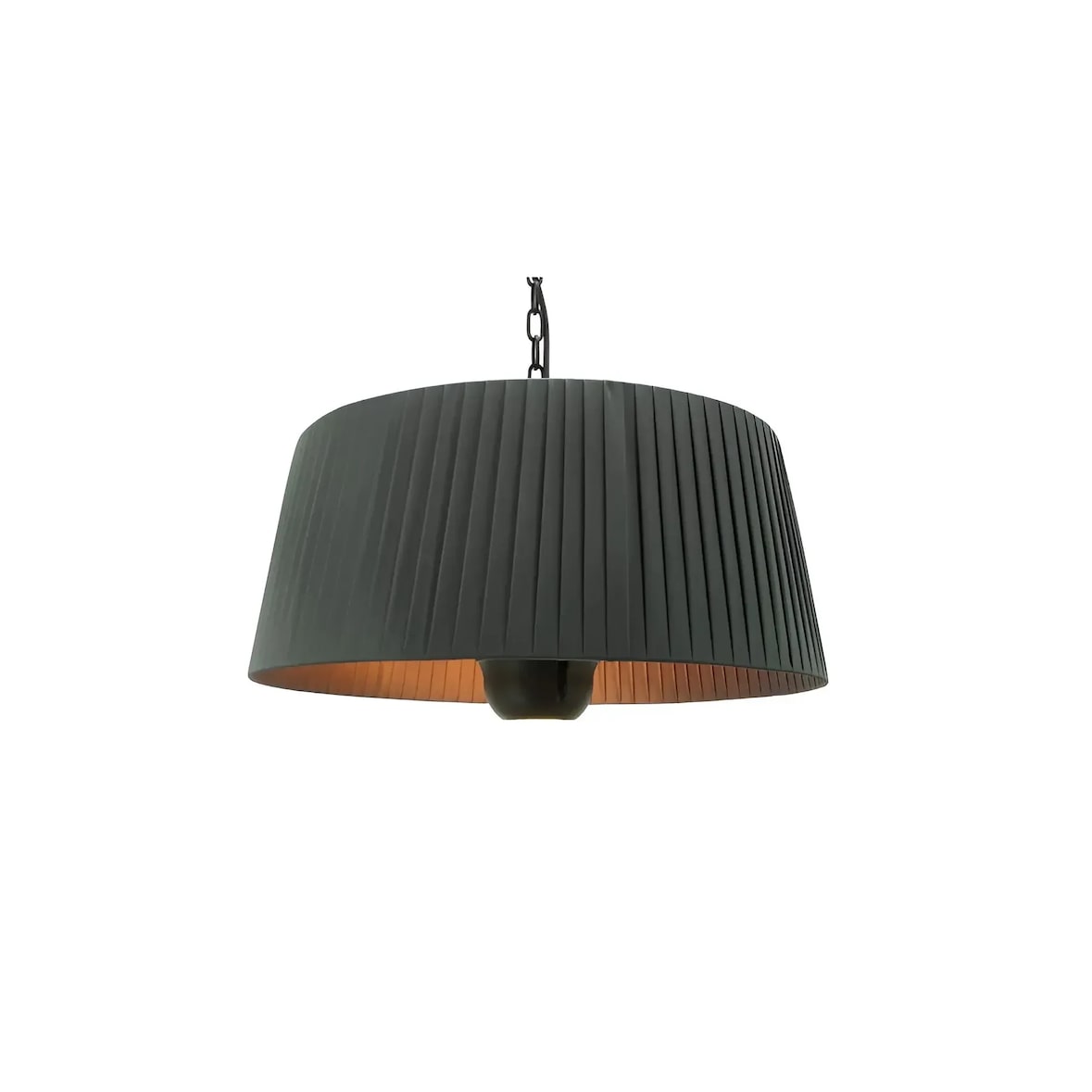 Sirmione Riscaldatore elettrico pensile per terrazze esterne 1800W Nero. Ideale per la ristorazione e l'ospitalità.