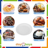 thumbnail of DayBays 100 Stk. Pappteller rund Ø30 cm 2 cm tief weiß ohne Beschichtung