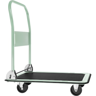 tectake Carrinho de mão dobrável máx. 150 kg de carga  Branco
