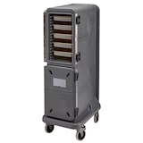 thumbnail of CAMBRO - PCU1000HC4-615 - Chariot isotherme GN avec système mixte moteur chaud plus moteur froid Série Pro Cart Ultra - 55,8x86,3x170,2 cm - Gris
