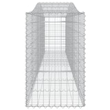 thumbnail of vidaXL Gabionen mit Hochbogen 25 Stk. 400x50x80/100cm Verzinktes Eisen