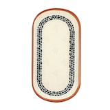 thumbnail of Novastyl - Plat Ovale Amatxi 30cm En Faience Blanc