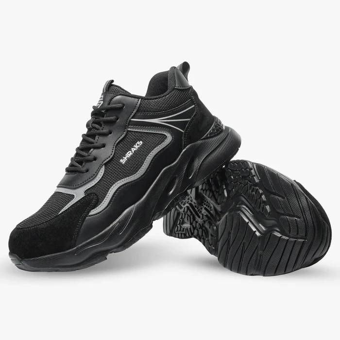 Shraks Moda Veiligheidsschoenen - Werkschoenen voor Dames en Heren - Stalen Neus - Sneaker - Ademend en licht design - Maat 47