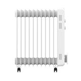 thumbnail of Tarrington House Radiador de aceite OR2425, 24 x 50 x 60 cm, 2400 W, termostato, protección contra sobrecalentamiento, móvil, blanco