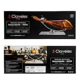 thumbnail of 3 Claveles 01743 - Soporte Jamonero Basculante en Acero Inoxidable y Cabezal Giratorio