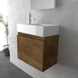 thumbnail of Alpenberger Waschbecken mit Unterschrank | Keramik Waschtisch Waschbeckenunterschrank mit SoftClose | Badmöbel Set Gäste-WC | Vormontierter Badschrank