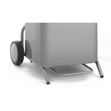 thumbnail of Tournus-afvalzakhouder met roestvrijstalen bekleding. Op wielen. Voor zakken van 70 liter.  Afmetingen b x d x h: 450 x 535 x 900 mm