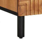 thumbnail of vidaXL TV-Schrank mit Regal Braun 100 x 33.5 x 46 cm Massivholz Akazie