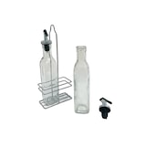 thumbnail of METRO PROFESSIONAL Menageset olie- en azijnschenker, roestvrij staal/glas, 5.5 x 11 x 22.7 cm, 280 ml
