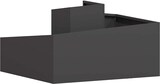 thumbnail of vidaXL Gartenblumentopf Schwarz 80 x 80 x 50 cm Kaltgewalzter Stahl