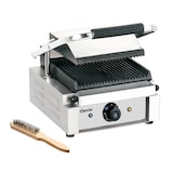 thumbnail of Contactgrill 1800 1R | Geribbeld | 1.8kW | Grillplaten Gietijzer/Geëmailleerd | 290x395x210(h)mm