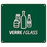 thumbnail of ROSSIGNOL Plaque signalétique de tri murale COLLEC verre