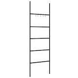 thumbnail of Helloshop26 - Échelle porte-serviettes à 5 niveaux 58 x 175 cm fer noir 02_0005484