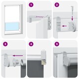 thumbnail of vidaXL Rolgordijn 145x230 cm verduisterend 141,6 cm polyester geel