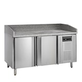 thumbnail of Table de préparation pizza plan de travail en granit - 2 portes | Tefcold - PT1200