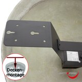 thumbnail of Spiegelkugel halb 50cm Discokugel Spiegel-Halbkugel mit Motor silber