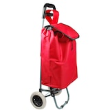 thumbnail of Einkaufstrolley Trolley Einkaufswagen Handwagen Koffer Handgepäck rot klappbar