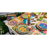 thumbnail of Excelsa vajilla de 18 piezas Gipsy Soul de porcelana multicolor