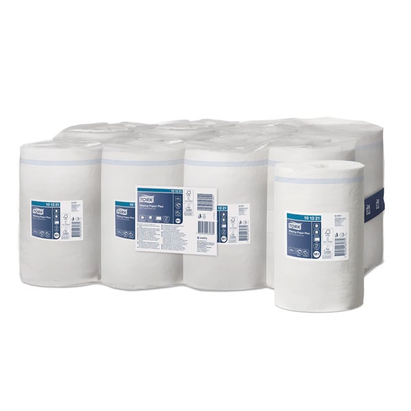 TORK | Papel de Secado Extra Mini en Rollo Blanco M1 (cod.101221) - Saco 11 ud