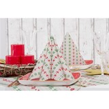 thumbnail of Sovie HOME Weihnachtsserviette Trixi in Rot-Grün aus Linclass® Airlaid 40 x 40 cm, 12 Stück