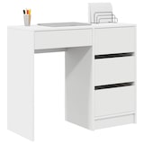 thumbnail of Scrivania con cassetto Bianco 90 x 37,5 x 75 cm Modello Horizon Soleil in derivati \u200b\u200bdel legno