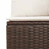 thumbnail of vidaXL Garten-Sofa-Set 9 pcs Braun und Creme 319 x 154 x 85 cm