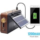 thumbnail of Rádio COSHANO AM, FM e Bluetooth com ranhura para cartão TF e entrada auxiliar